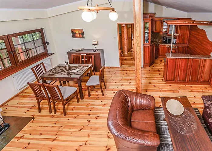 With Fireplace I Сasa de vacaciones Nowe Warpno